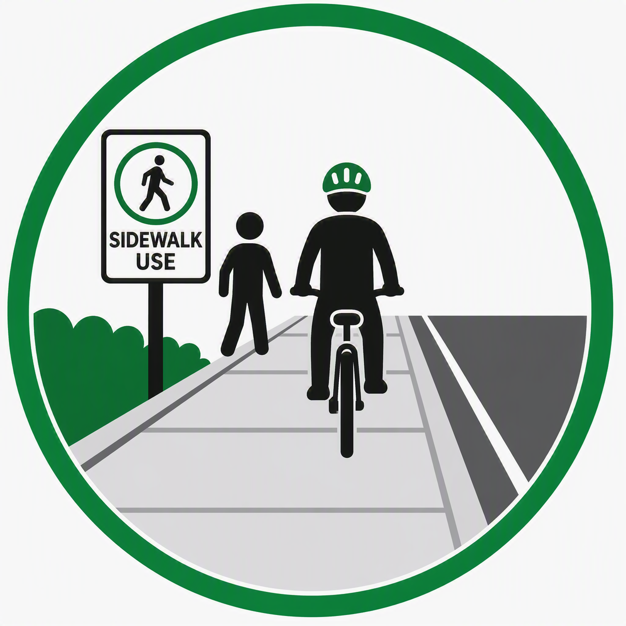 Allows Sidewalk Use