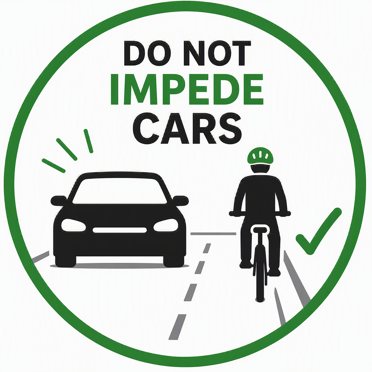 Impeding Applies to Bikes